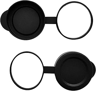 42mm Binocular/Monocular Objective Lens Caps Internal Diameter 51.8-53.3mm Rubber Cover Set Black, (51.8-53.3LC)