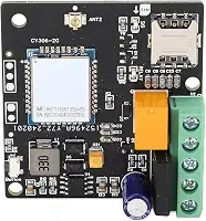 WALFRONT Abridor de Portão GSM, Interruptor de relé de Controle Remoto por Aplicativo SMS para Acesso à Porta da Garagem Com Frequência GSM 2G Global AC/DC 9-36V