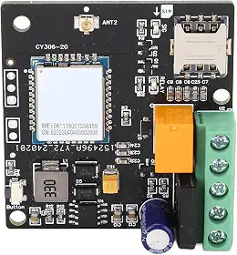 WALFRONT Abridor de Portão GSM, Interruptor de relé de Controle Remoto por Aplicativo SMS para Acesso à Porta da Garagem Com Frequência GSM 2G Global AC/DC 9-36V