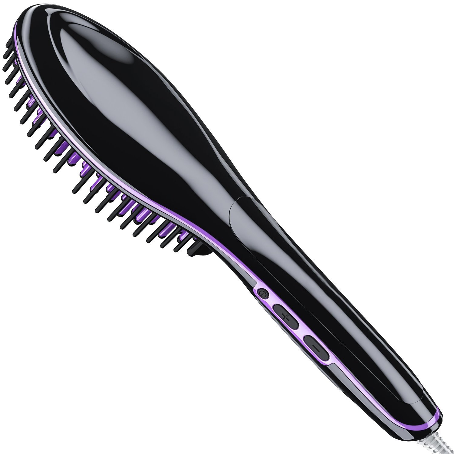 Amazon.com: Instamagic alisador de cabello cepillo con visor LED, cepillo  para cabello alisado eléctrico portátil - Ideal para viajes - Obtén  resultados instantáneos - alisa todos los tipos de cabello - Gran