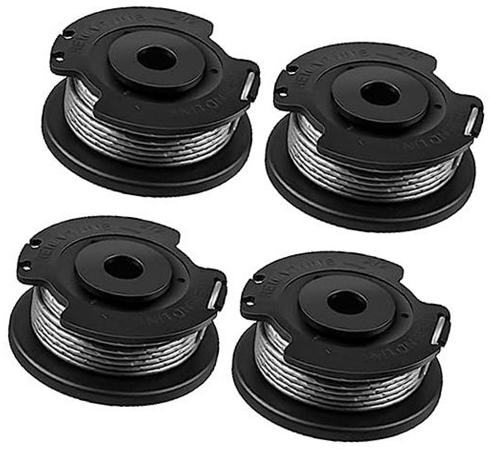 Wivplex 4 Pack String Trimmer Spool Line Replacement, for Bosch, Easy Grass Cut 18V 18 23 26 18-230 18-260 Strimmer Lawnmower F016800569 Lawn Mower Spool