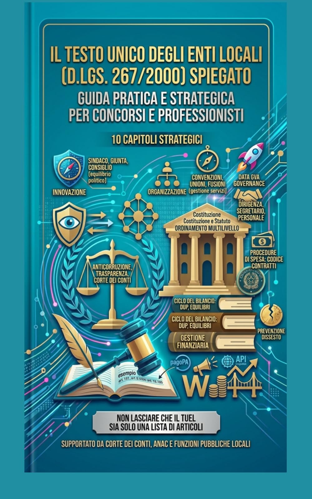 Il Testo Unico degli Enti Locali (D.Lgs. 267/2000) Spiegato: Guida Pratica e Strategica per Concorsi e Professionisti