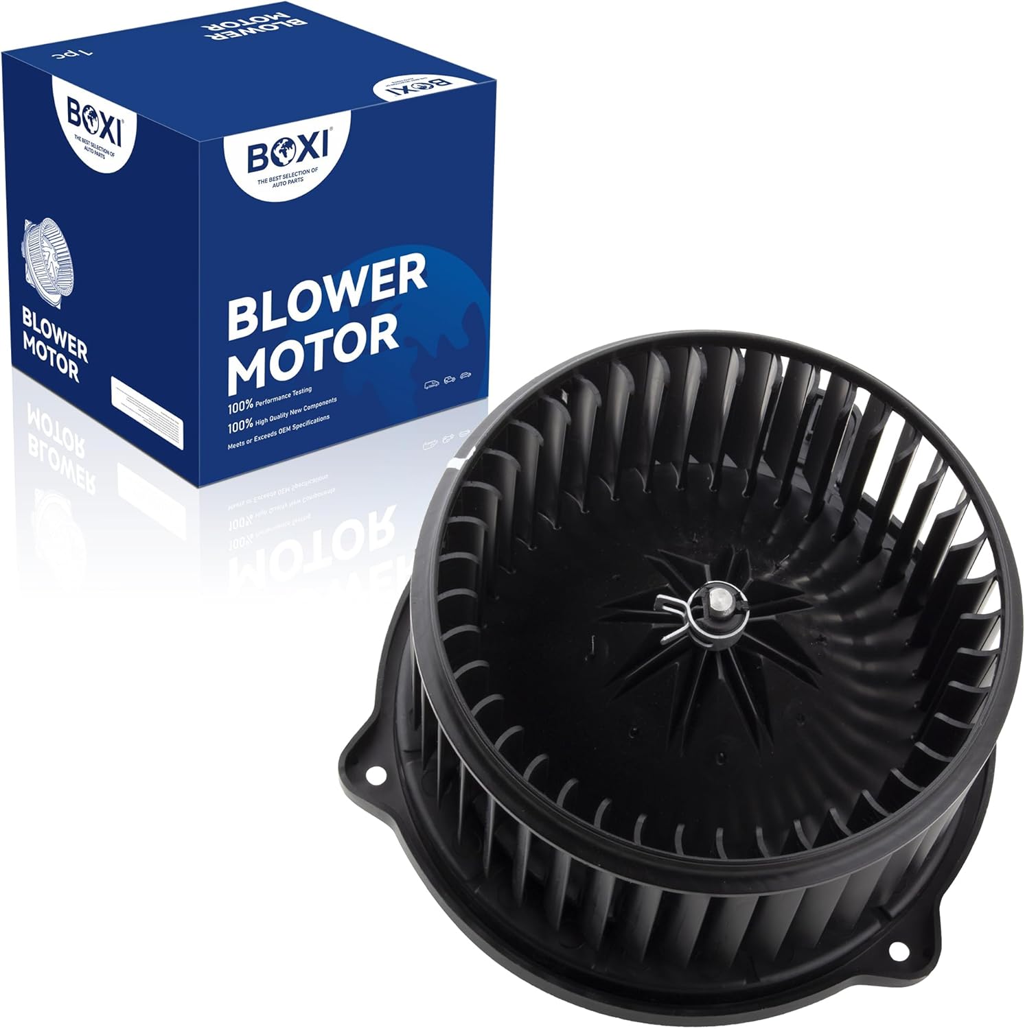 BOXI A/C Heater Blower Motor Fan Assembly for Hyundai Genesis Coupe 2010-07/26/2013 / for K-ia Borrego 2009-2011 / for K-ia Rio 2006-2011 / for K-ia Rio5 2006-2011 | Replace 97113-1G000 700229