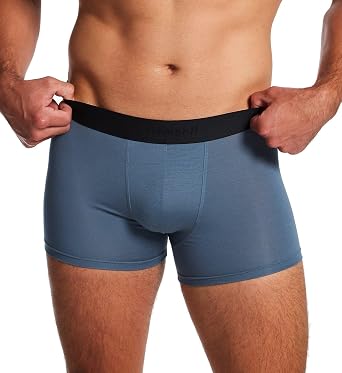 Pureness | Boxer Briefs / Trunk - blue slate - Zimmerli of Switzerland