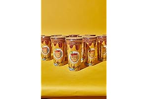 The Authentic Michelada Cups, Pre-Rimmed with RED Mix and Mini Chamoy. Reusable...