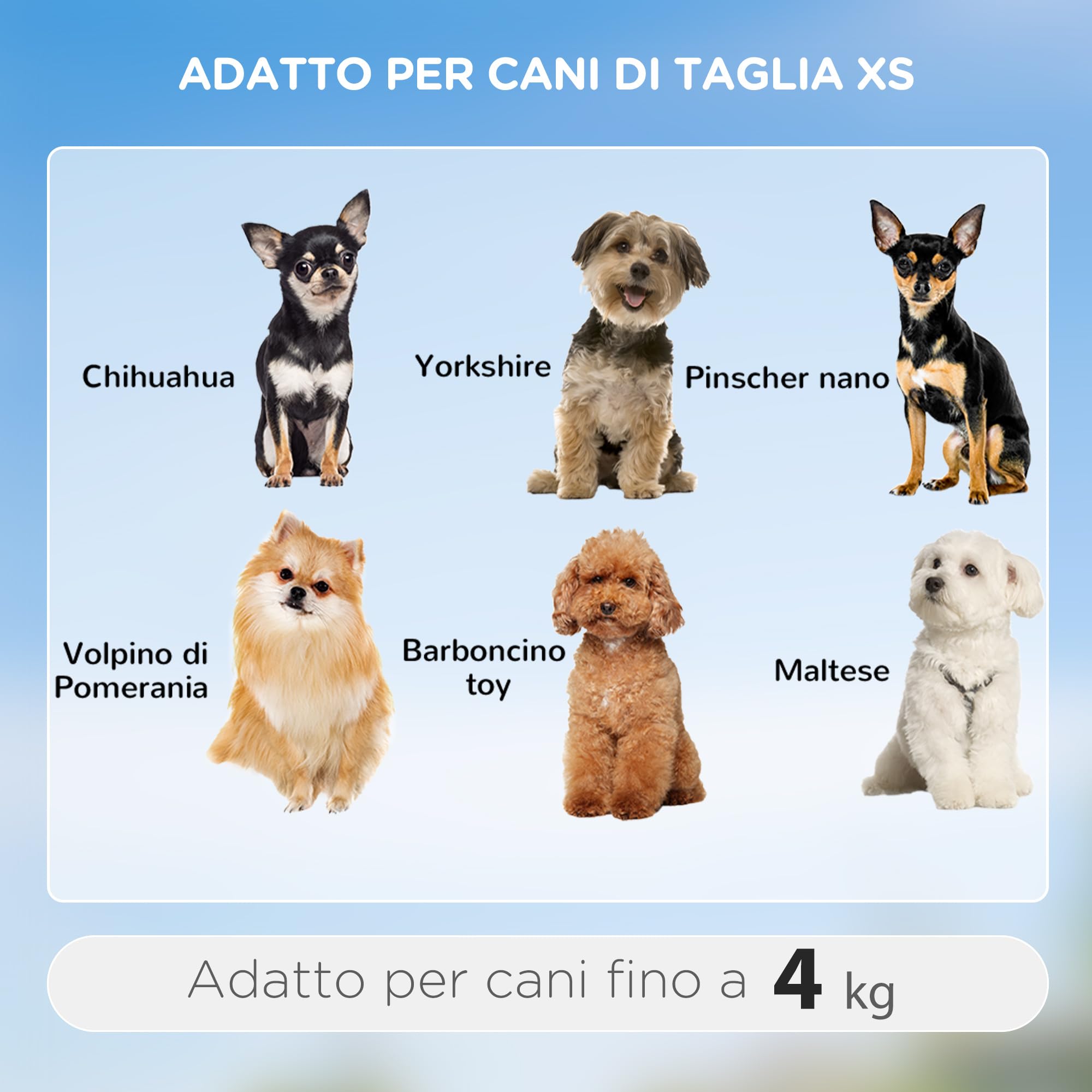 PawHut Trasportino Zaino 2 in 1 per Cani e Gatti 42x25x55cm Verde con Tasche Laterali e Ruote