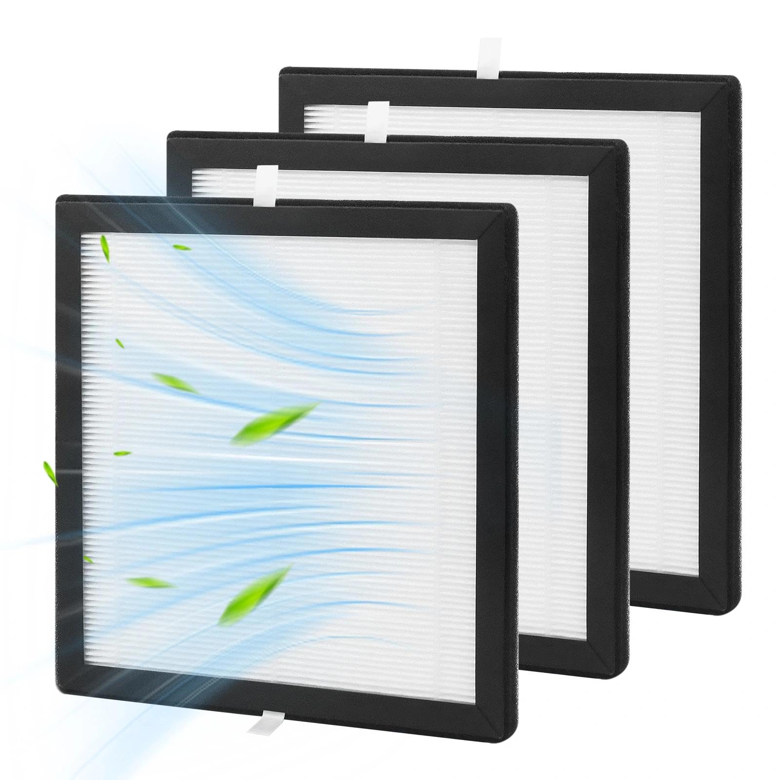 3 Pack HEPA Filter Compatible with Meaco Arete One 18L, 20L & 25L, Not Fit Low Energy Series, Dehumidifier Air Purifier Efficient Filtration HEPA Replacement Filter, H13 Activated Carbon