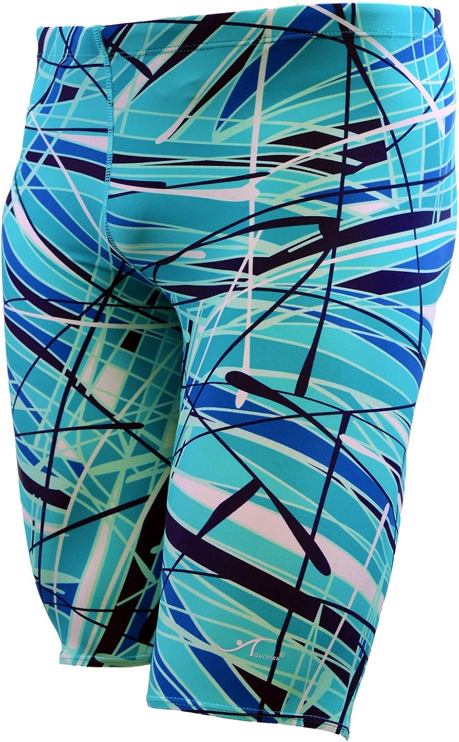 Adoretex Boy's/Men's Printed Pro Athletic Jammer Swimsuit Swim Shorts : Clothing, Shoes & Jewelry