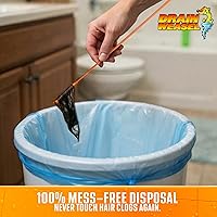 Vista 2 de FlexiSnake Drain Weasel Recambio - Herramienta Sink Snake Removedora de Obstrucciones de Cabello, Fregadero, Tubería, Baño, Limpiador de Desagüe