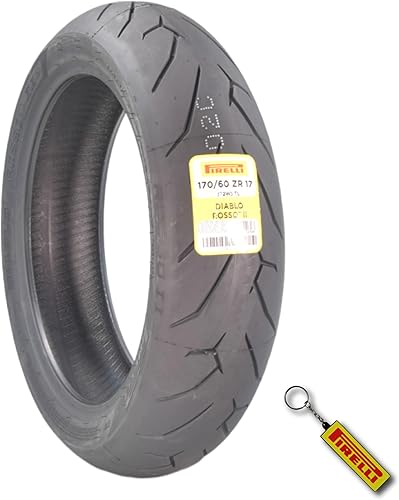 Miniatura 11 de Pirelli Diablo Rosso II - Neumático delantero 120/70 ZR 17 M/C (58W) TL (K) para motocicleta, de alto rendimiento, duradero y confiable: rendimiento