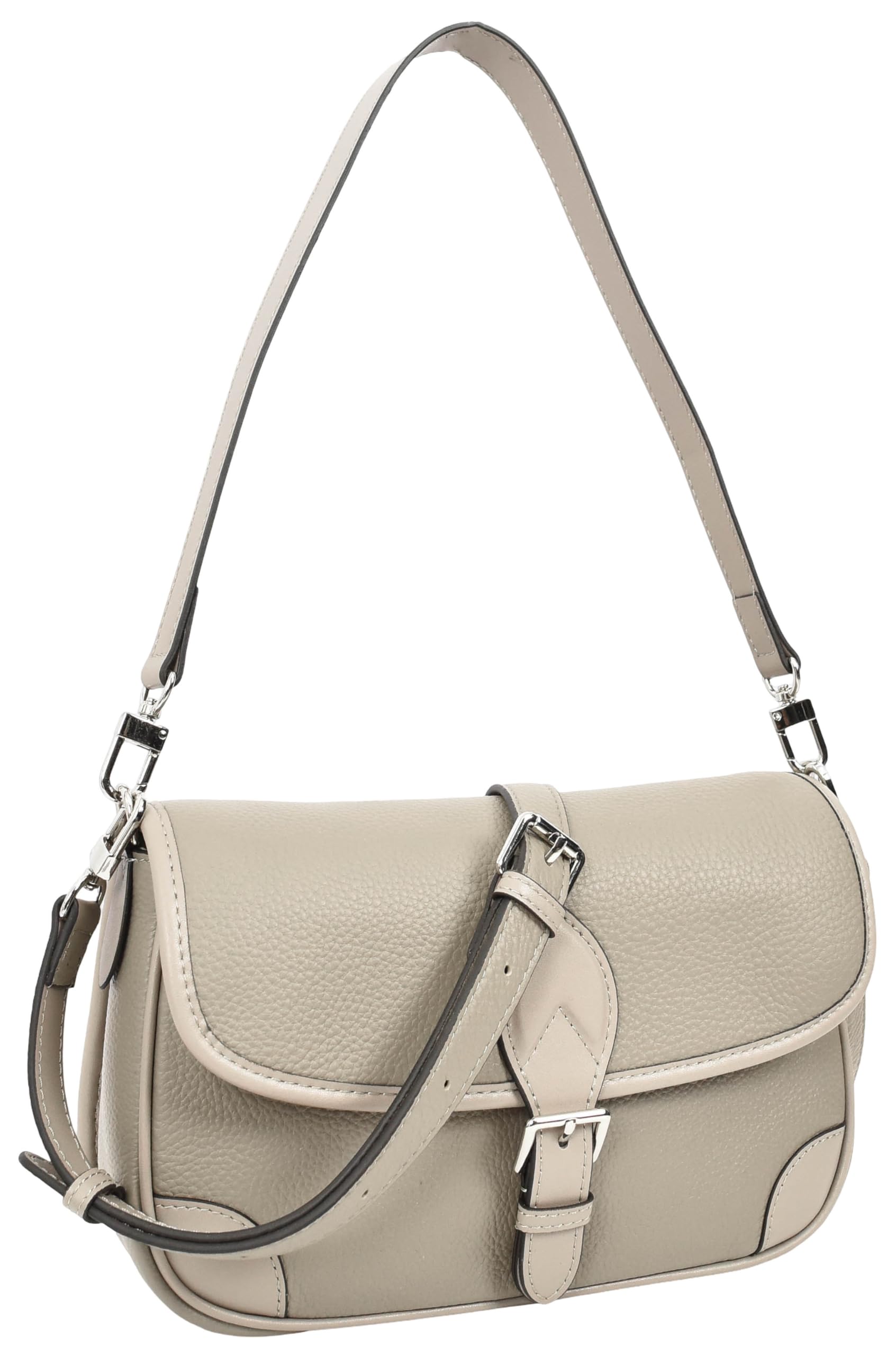 A1 FASHION GOODS Borsa a tracolla in pelle da donna, a tracolla, con tracolla regolabile, tasche multiple, borsa da donna Grace