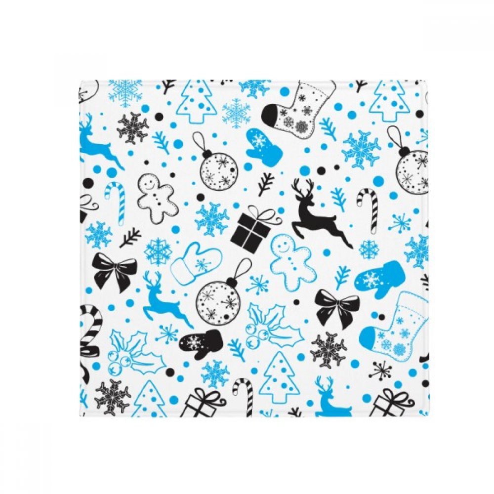 Tapis Noël animal rond antidérapant idéal pour réchauffer le sol de votre salon cet hiver