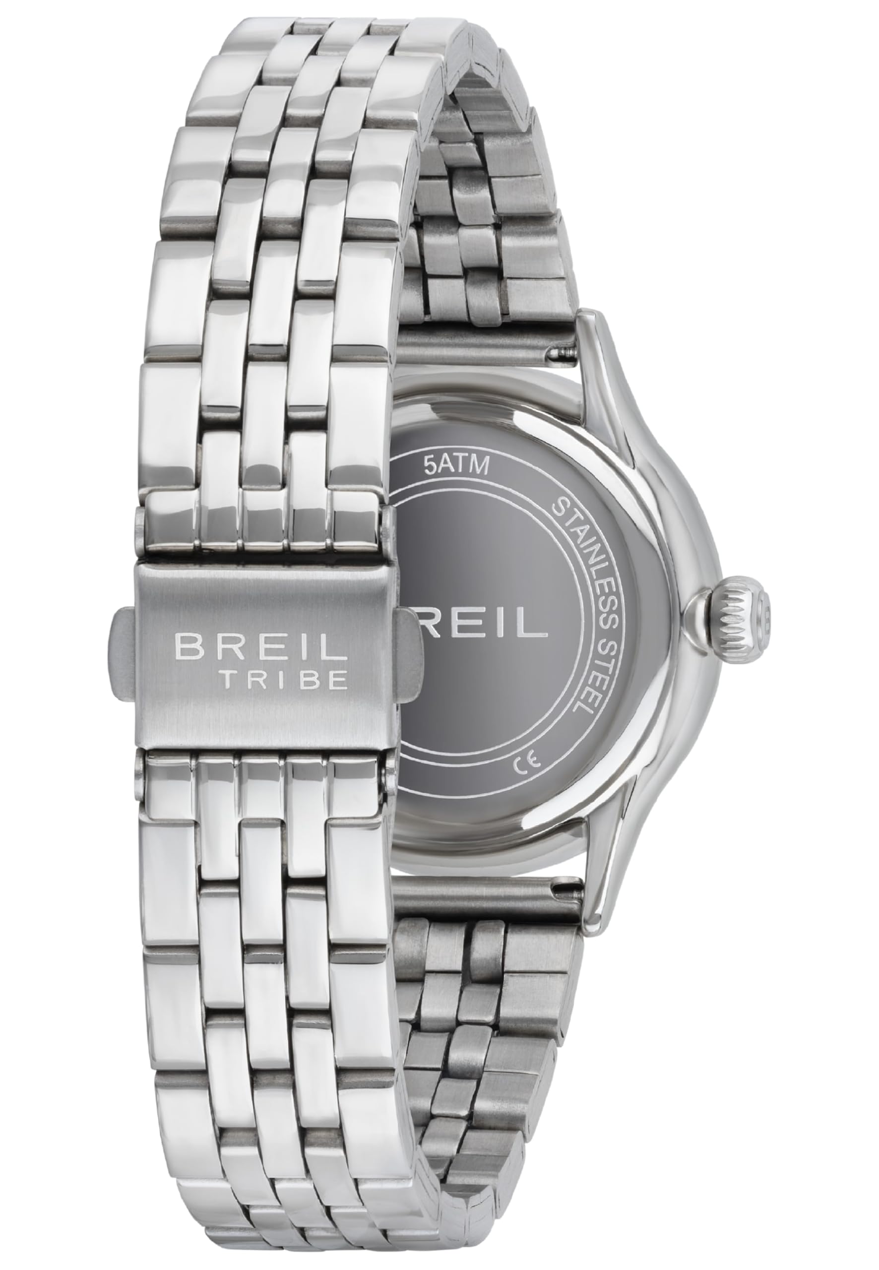 Breil Orologio Donna, Bracciale in Acciaio, Cassa 32 cm | Collezione CLASSY, Movimento Quarzo Analogico, Resistente all'acqua 50 metri, Idee regalo Donna
