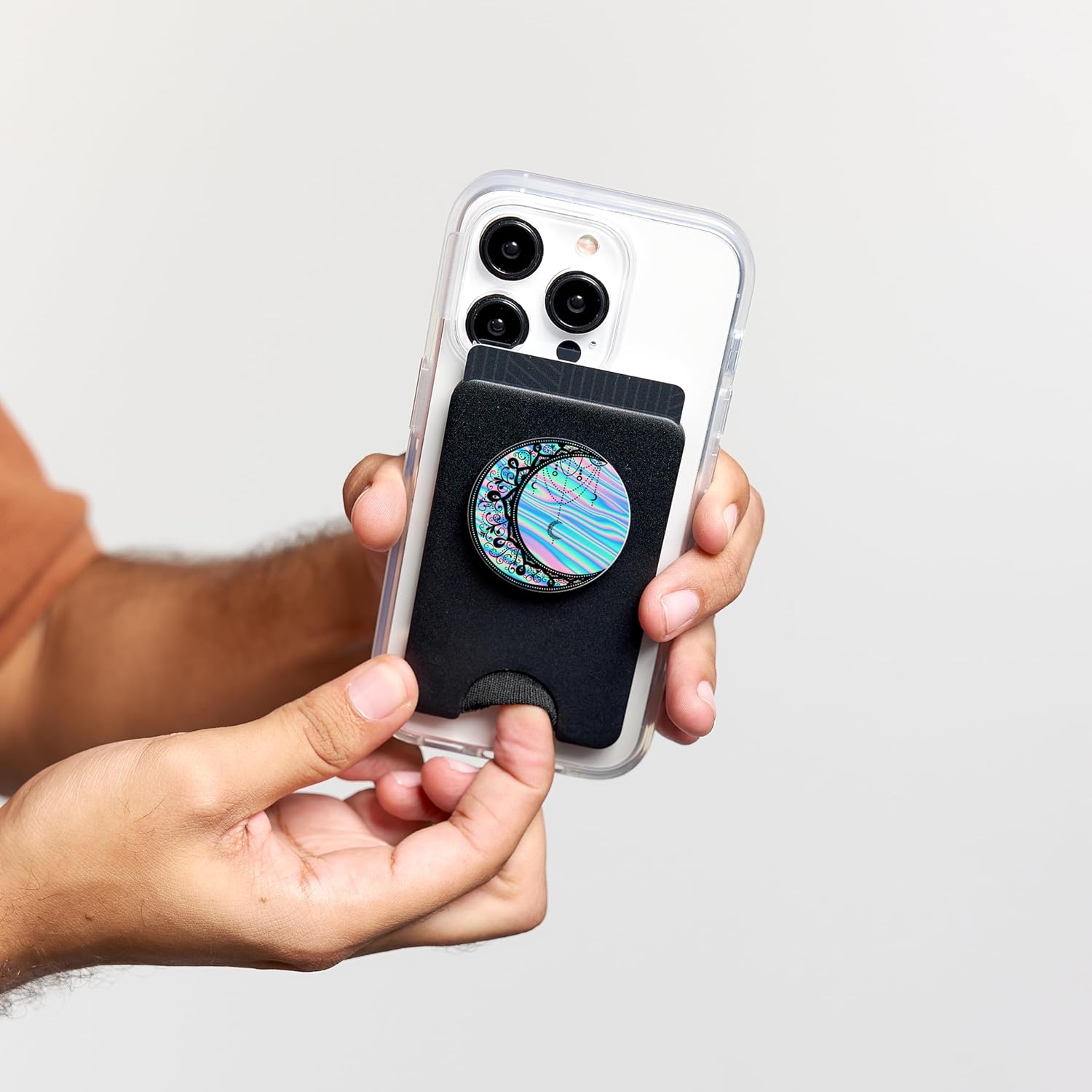 Astrology Pagan Wicca Witch Gift Dreamcatcher Crystals Moon PopSockets PopWallet for MagSafe