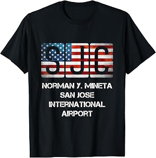 Norman Y. Mineta San Jose Airport T-Shirt