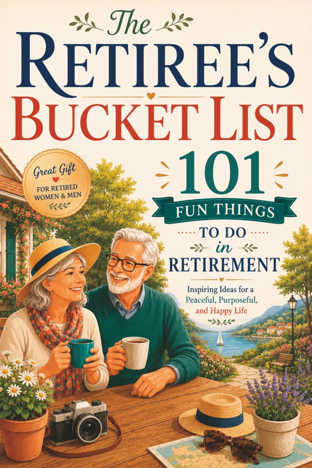 The Retiree’s Bucket List - 101 Fun Things To Do in Retirement Book: Inspiring Ideas for a Peaceful, Purposeful, and Happy Life, Gifts For Retired Women & Men