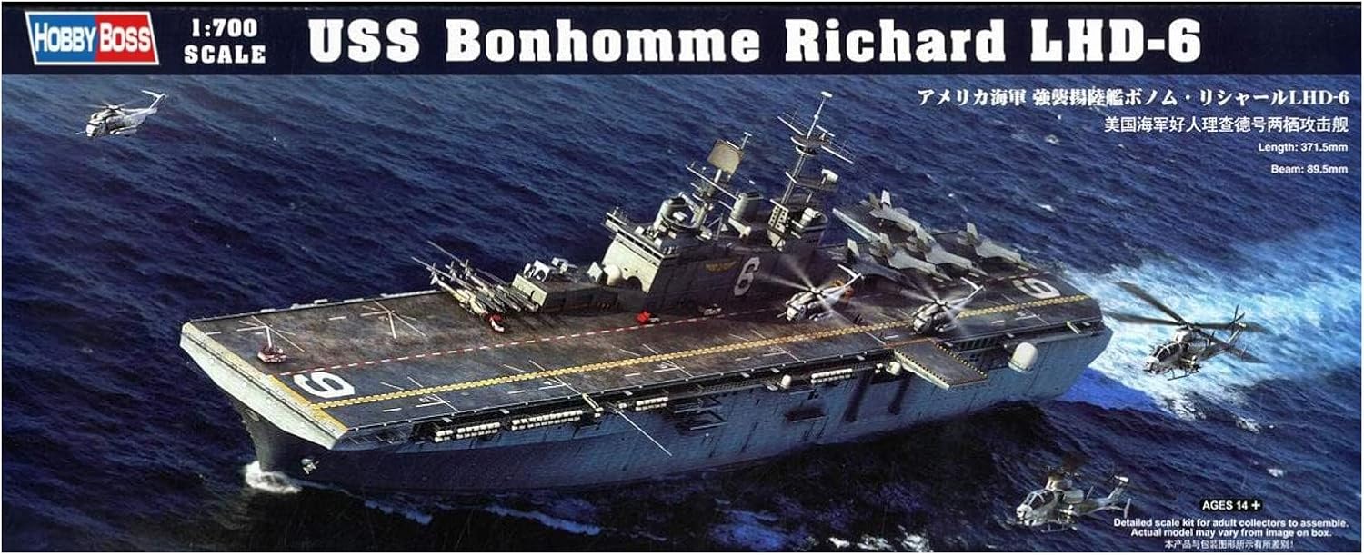 Hobby Boss USS Bonhomme Richard LHD-6 Model Kit