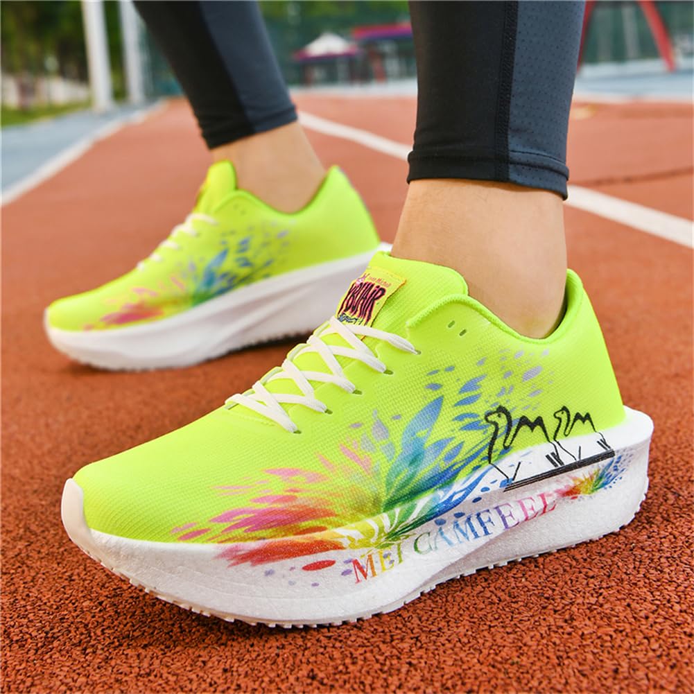 Laufschuhe Atmungsaktiv Turnschuhe Schnürer Fitness Sneaker Sportschuhe Leichte Gym für Herren Damen Shoes Gr.33-44