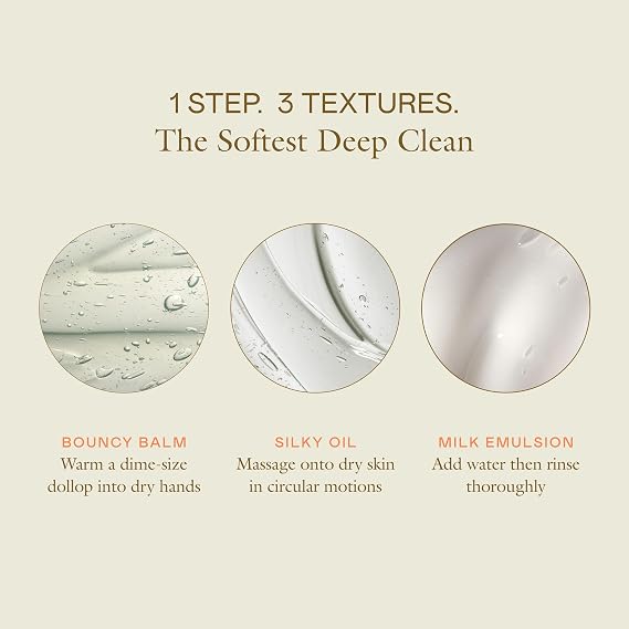 EADEM Dew Dream Hydrating Cleansing Balm & Makeup Remover with Moringa & Tiger Grass, Facial Cleanser & Skincare Moisturizer, Skin Care Make Up Remover Balm, 3.4 oz