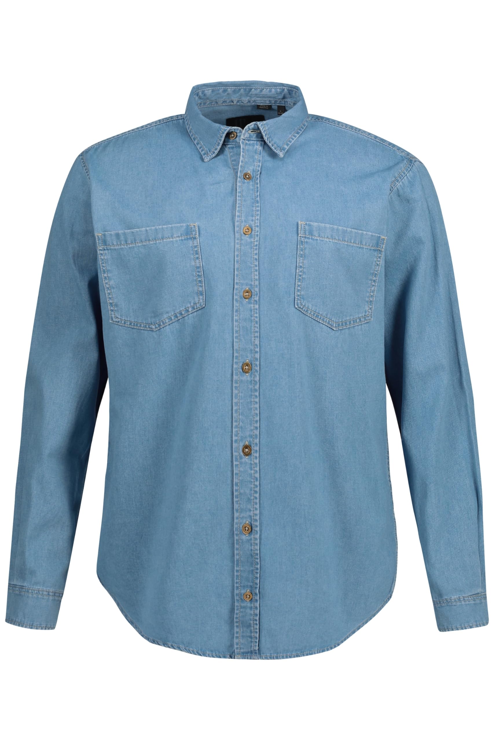 JP 1880 Camicia in Denim, MF, Kent, 1/1 Camicia Uomo (Pacco da 1)
