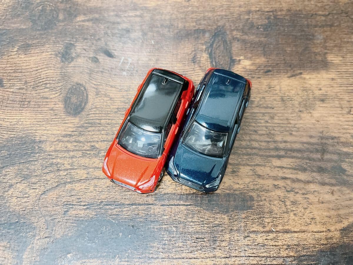 Amazon.co.jp: トミカ36 ダイハツロッキー 初回 2台セットまとめ売り 