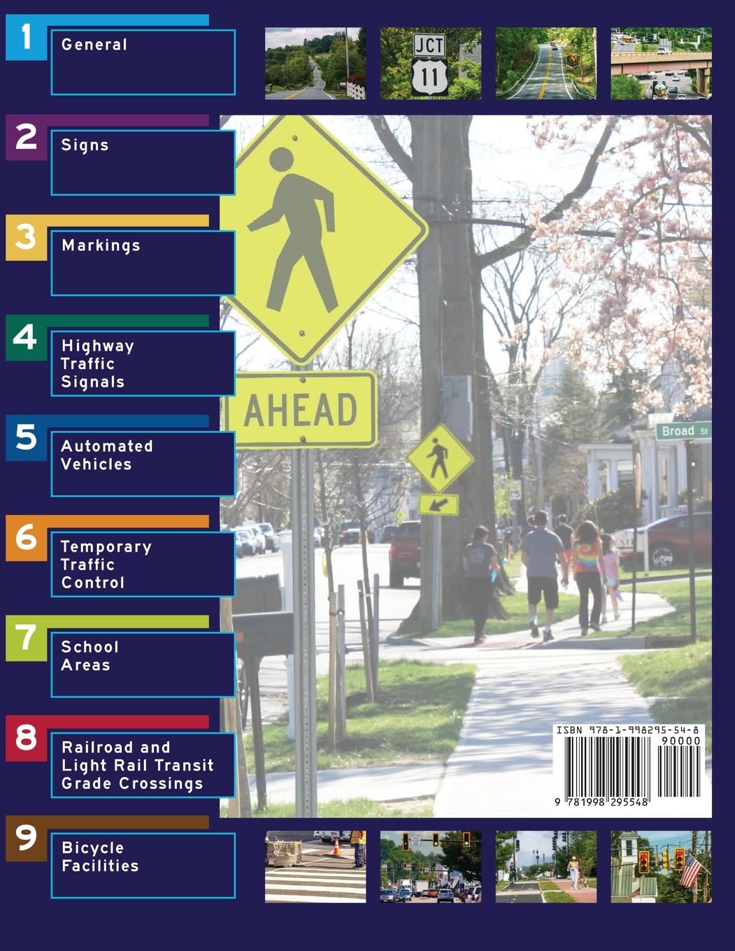 Manual on Uniform Traffic Control Devices for Streets and Highways (MUTCD) 11th Edition, December 2023 (Complete Book, Color Print) National Standards for Traffic Control Devices