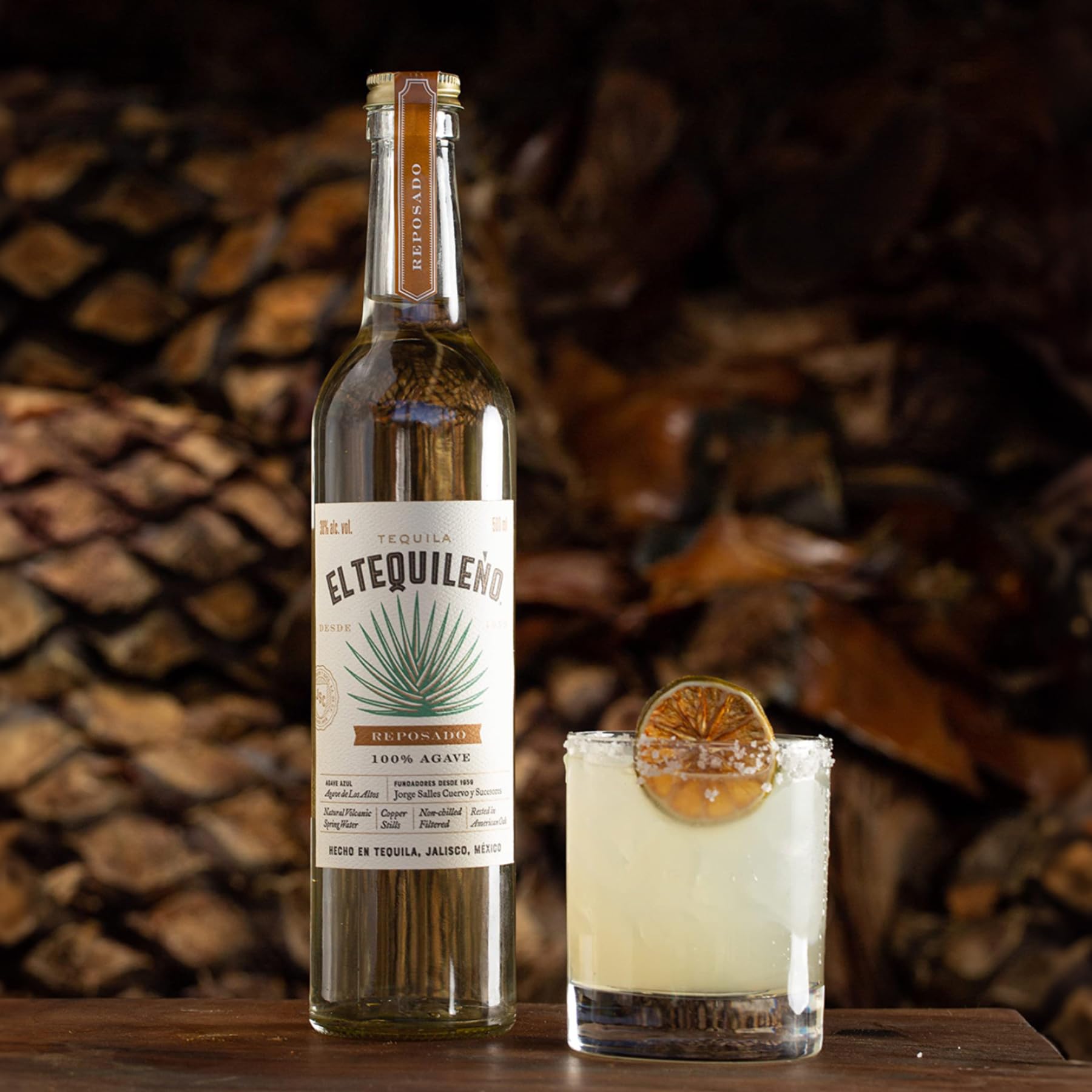 El Tequileño Reposado 100% Agave 38% Vol. 0,5l