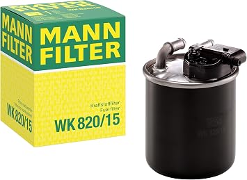 فلتر الوقود MANN-FILTER WK 820/15 متوافق مع موديلات مرسيدس بنز سبرينتر المختارة بدون خيار تسخين الوقود المتكامل