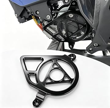 CHANGCHENG Engine Case Saver CNC Aluminum for Talaria MX3 MX4 MX5 | Engine Cover Aluminum for Talaria Sting MX3 MX4 MX5 Electric Dirt Bike Black