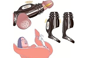 Next Day Reusable Soft Penis Sleeve Vibrating Cock Ring For Couples