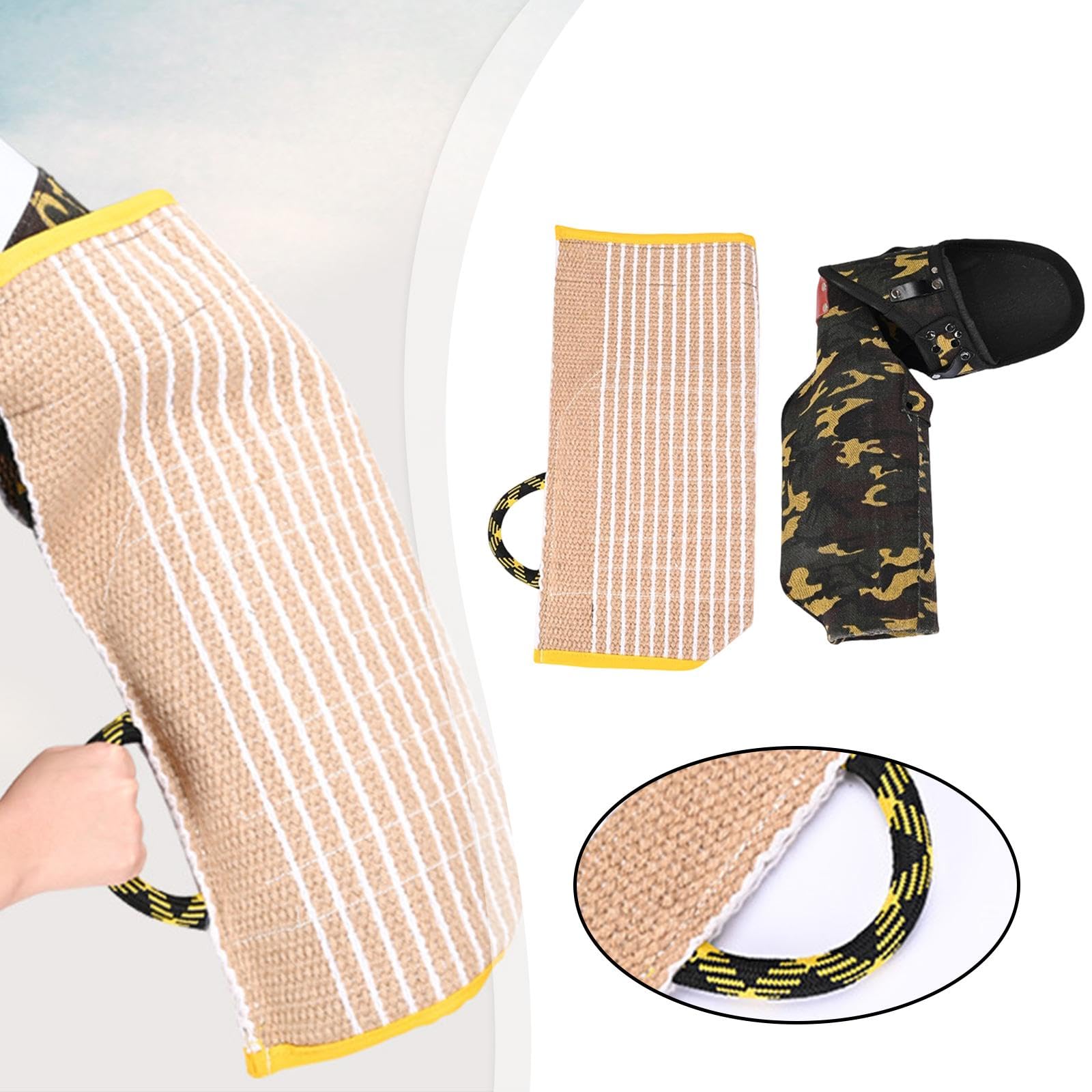 Brazo Protector contra mordeduras de Perro, Resistente, Interactivo, Profesional, único, Resistente a abrasión, de Entrenamiento, Juguete