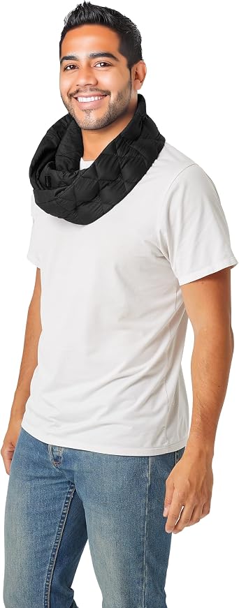 PYVOT Weighted Infinity Scarf, 3 lb Sensory Shoulder Wrap for Everyday Comfort
