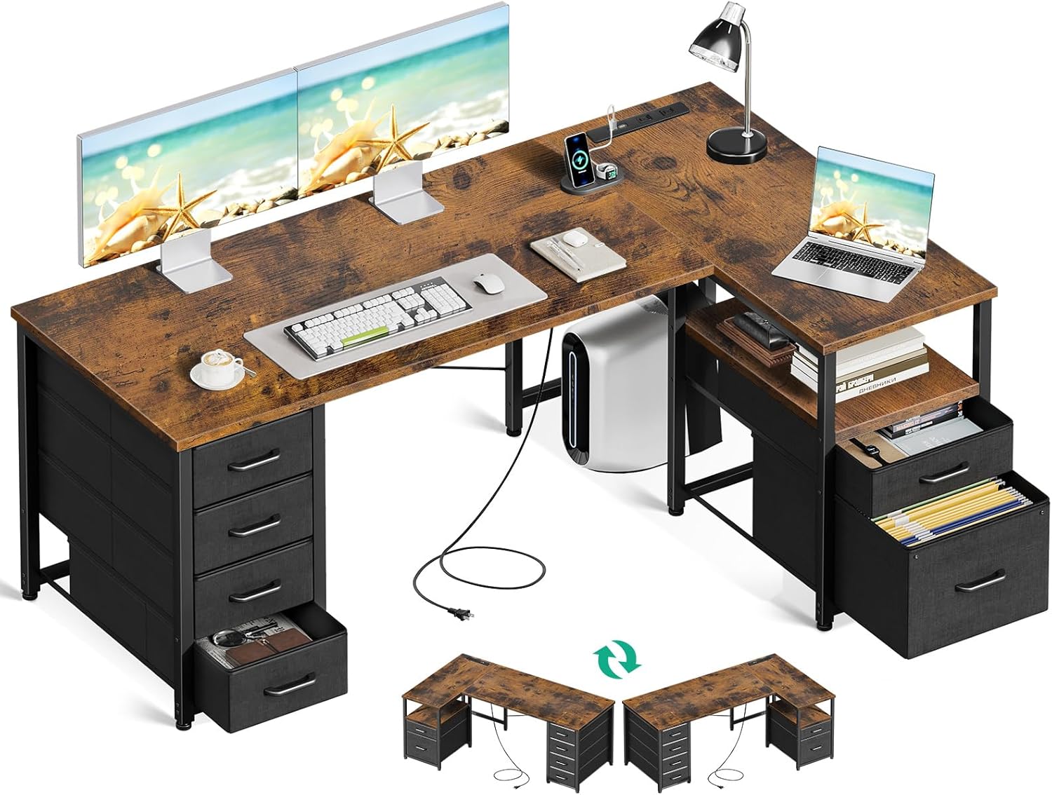 ＊*可様 KANADEMONO パソコンデスク テーブル / デスク – KANADEMONO パソコン テーブル コンピューター