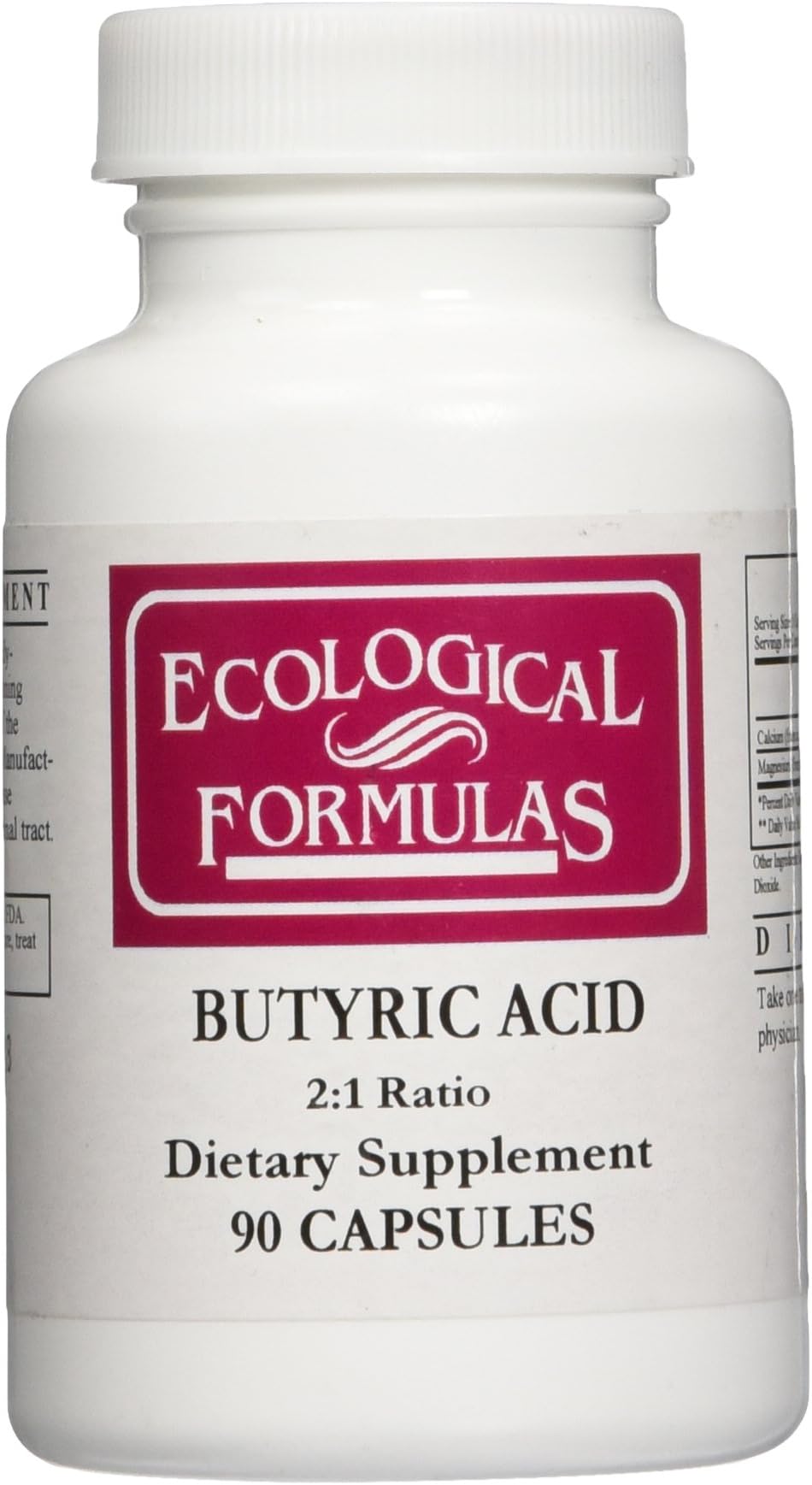 Ecological Formulas Cardiovascular Research Butyric Acid Tablets, 90 Count