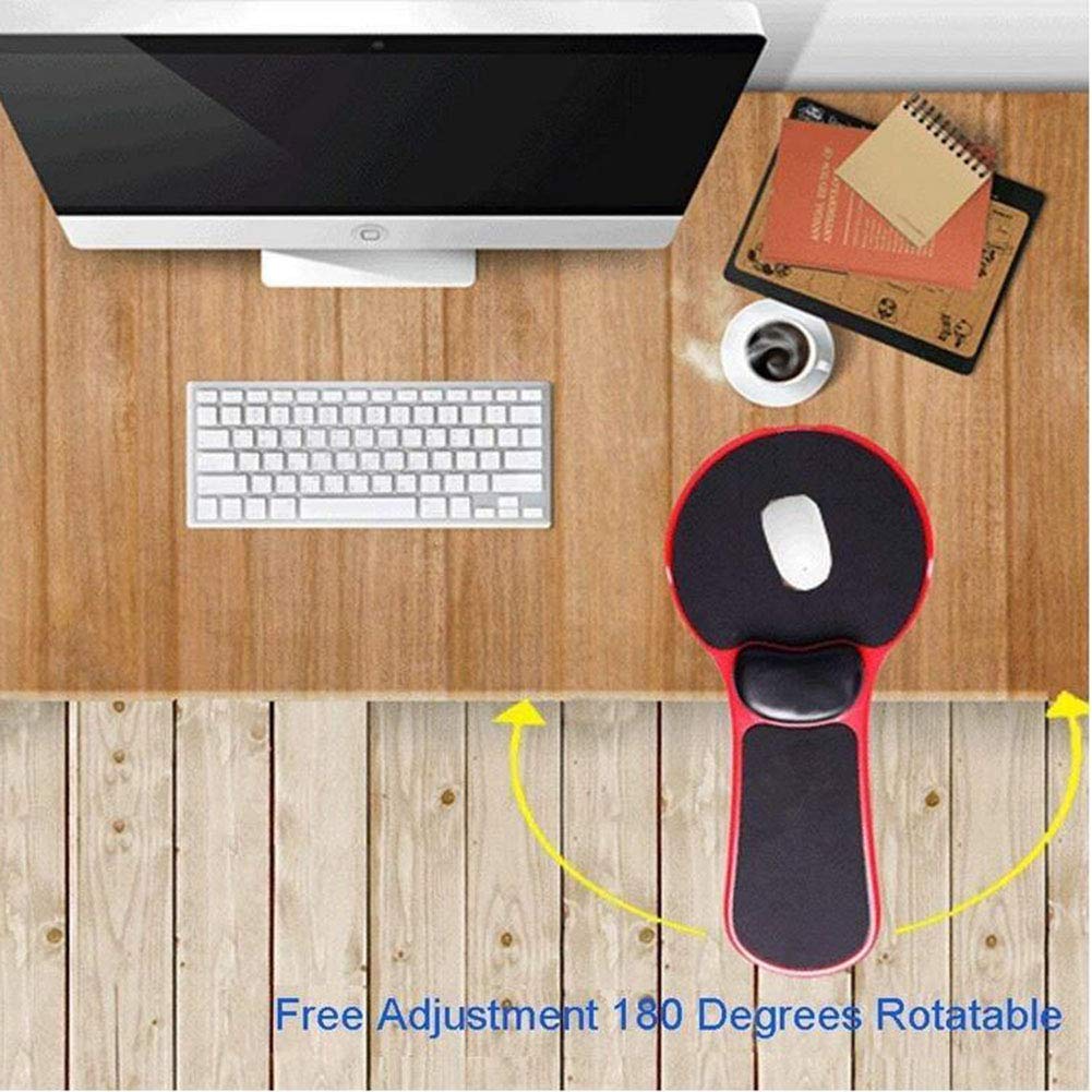 Reposabrazos para muñeca, Almohadilla ergonómica Ajustable para reposabrazos para computadora, para Uso en Silla o Escritorio de Oficina en casa
