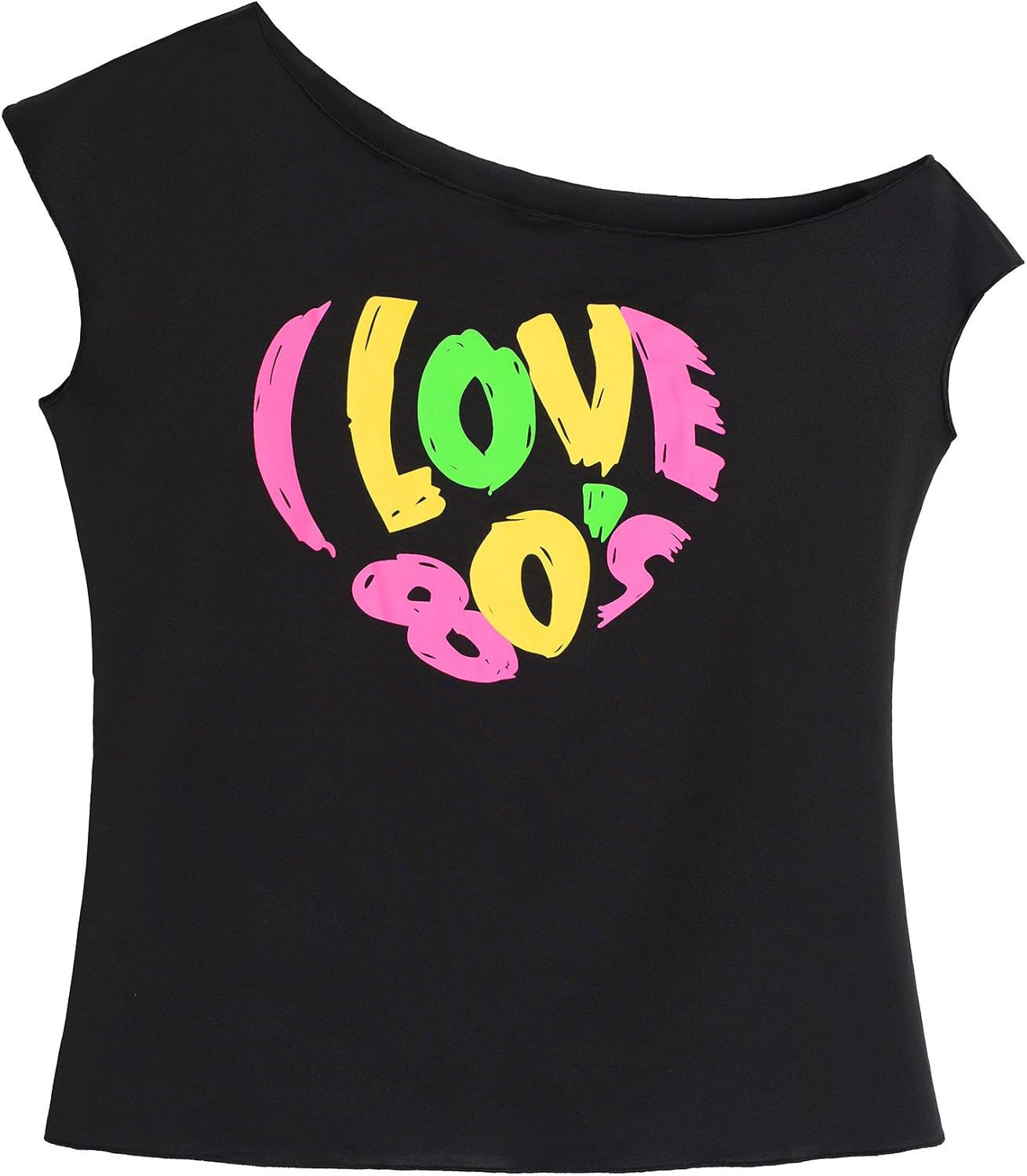 Women's 80's T Shirt 1980's Costume