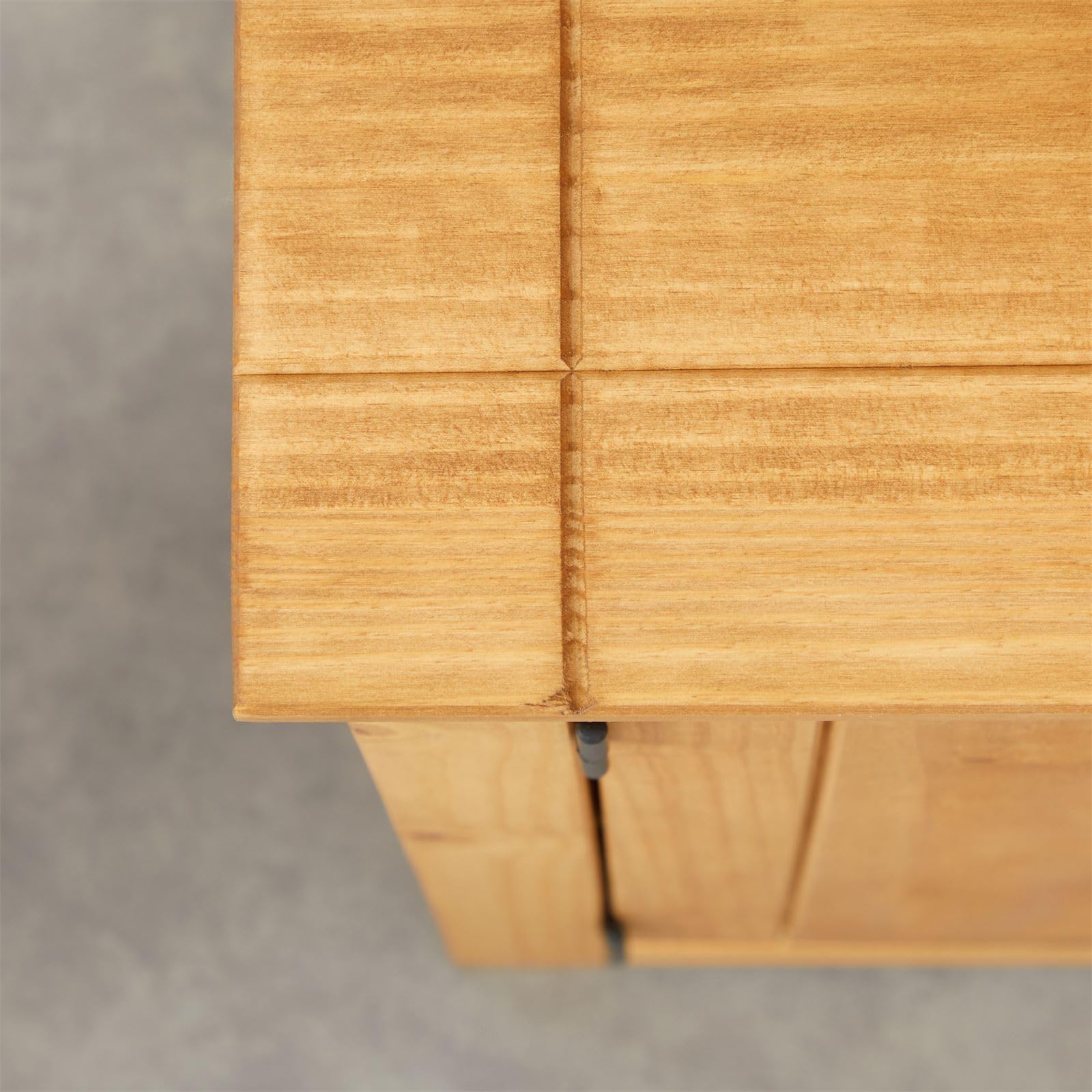 IDIMEX Sideboard CANCUN mit drei Türen - Massivholz Kiefer, Gebeizt/Gewachst, Vielseitig für Wohnzimmer, Flur