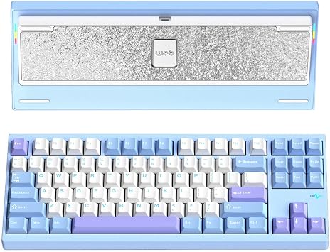 MK x WOBKEY Crush 80 Reboot Pro Non-Flex Edition Aluminum Wireless Keyboard Blue