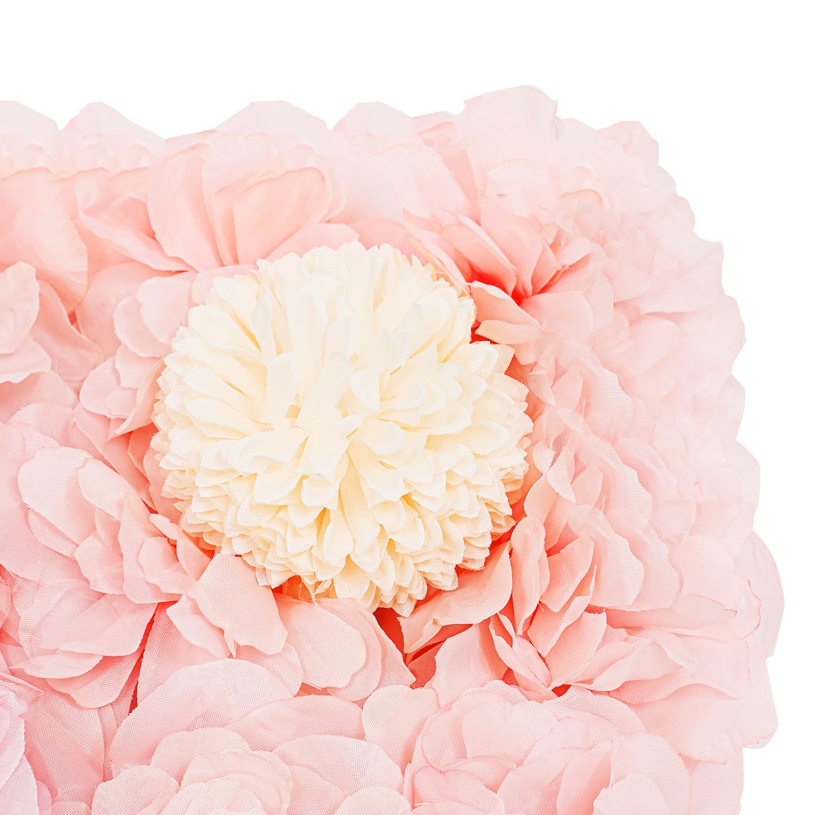 3D Blume Wand Panel, 12 Stücke künstliche Blumenwand Hintergrund Seide Rose Matte für Hochzeit Dekoration Shop Foto 38 * 38cm