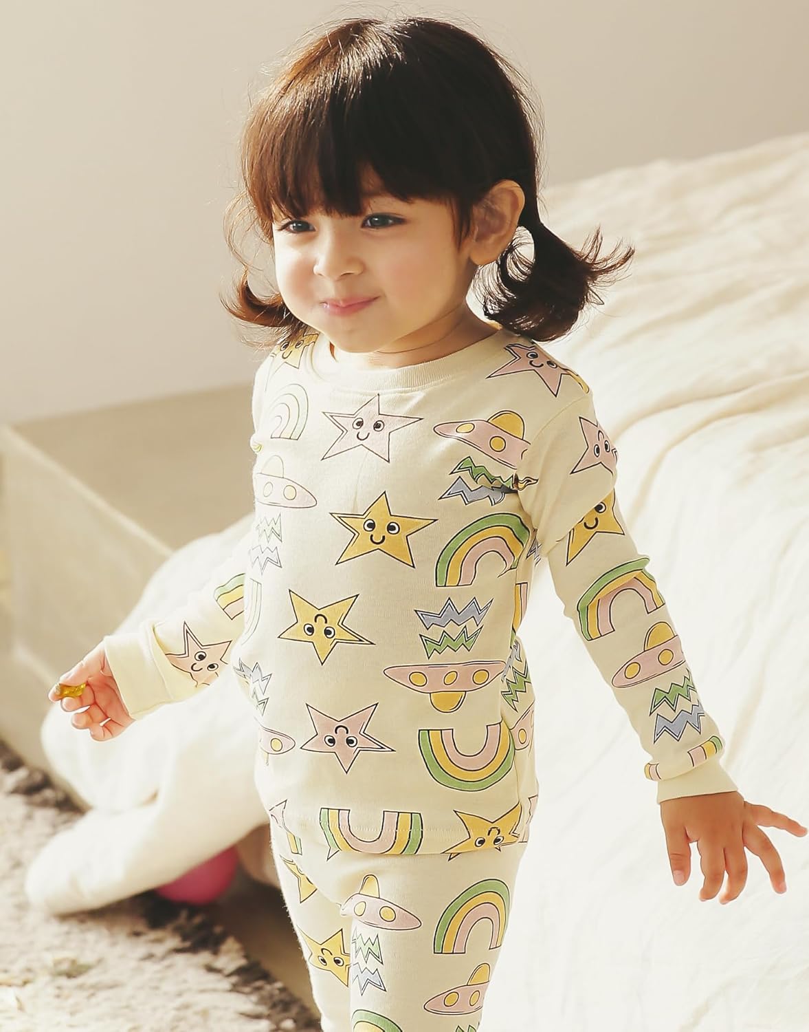 VAENAIT BABY 12M-12Y Infant Kids Pajamas Junior Boys Girls Animal Truck Rabbit Character 100% Cotton Set - Image 2