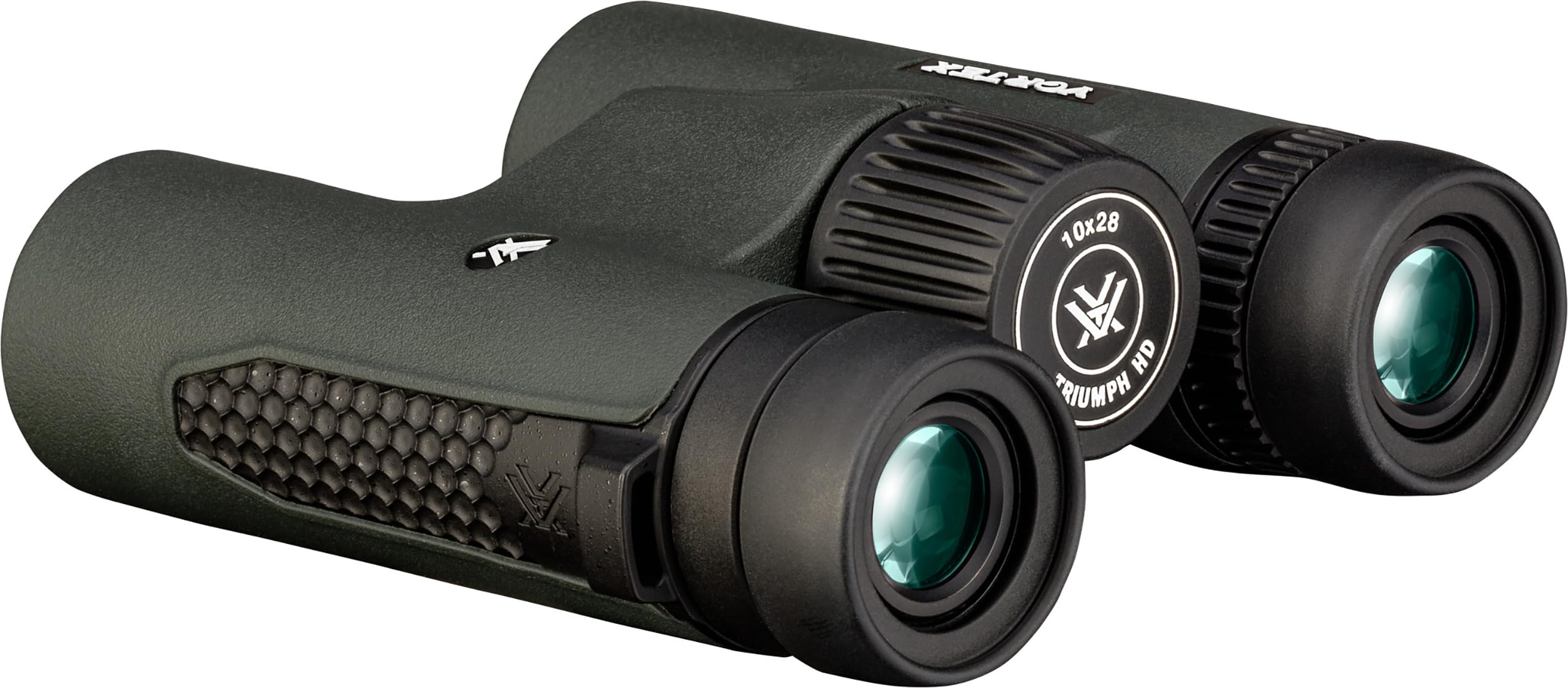 Vortex Triumph HD Jumelles 10 x 28 | Optique HD, trépied adaptable, étanche, antibuée, antichoc, étui de transport inclus