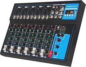 GH7 Professional Mixer (7 Channels) for Recording DJ Stage Karaoke Music...