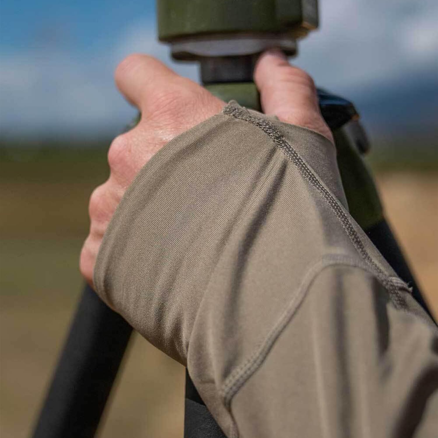 KUIU Gila LS Hoodie UPF 50+ Cooling Shirt for Hunting & Outdoors Quick-Dry, Odor Resistant, Lightweight & Breathable - Image 7