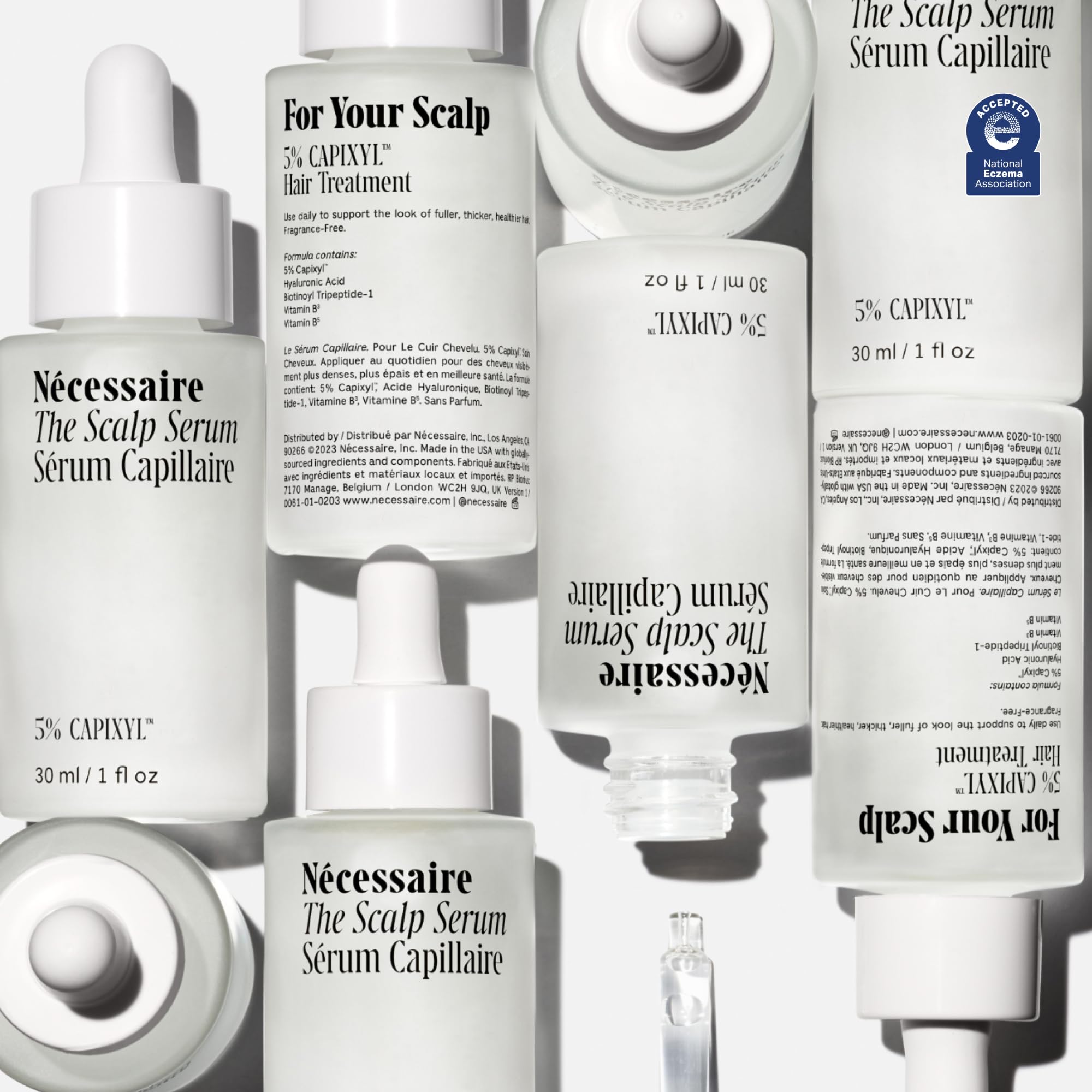 Amazon.com: Nécessaire The Scalp Serum. 5% Capixyl™ + 1% ácido