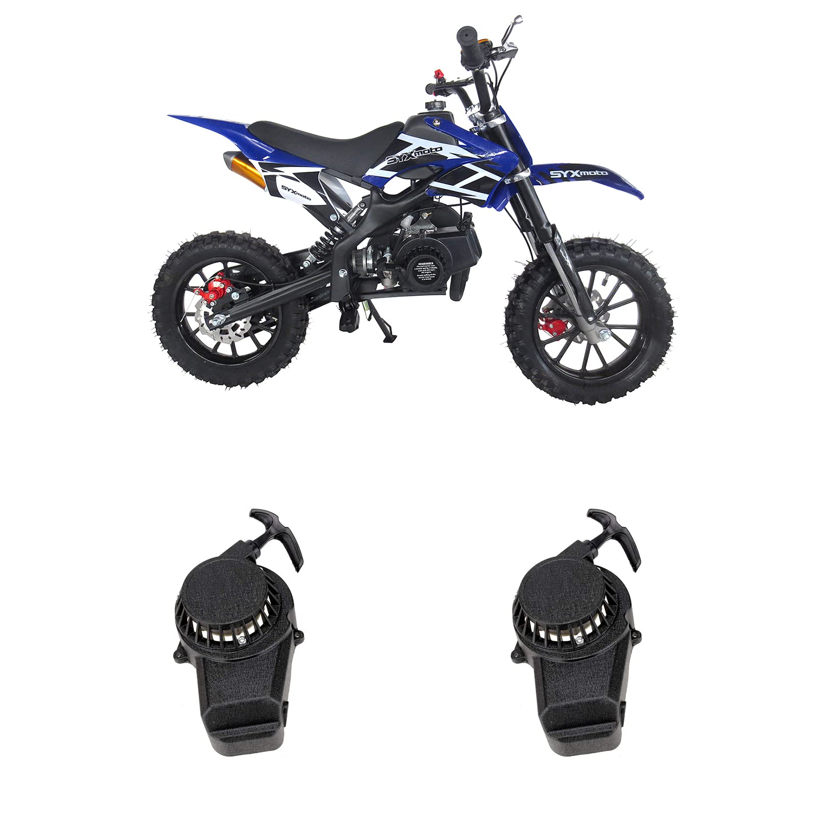 Buy SYX MOTO Kids Mini Dirt Bike Power 2Stroke 50cc Motorcycle Hole