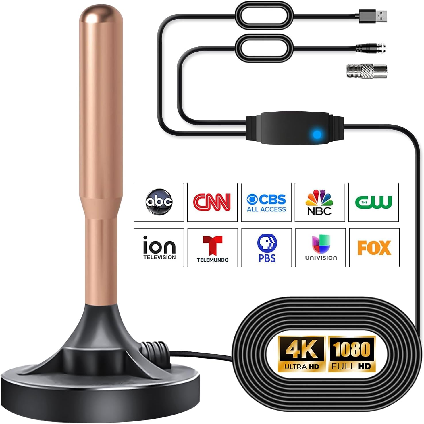 Reviews Consumer Reports 2025 TV Antenna For Local Channels, 1200+