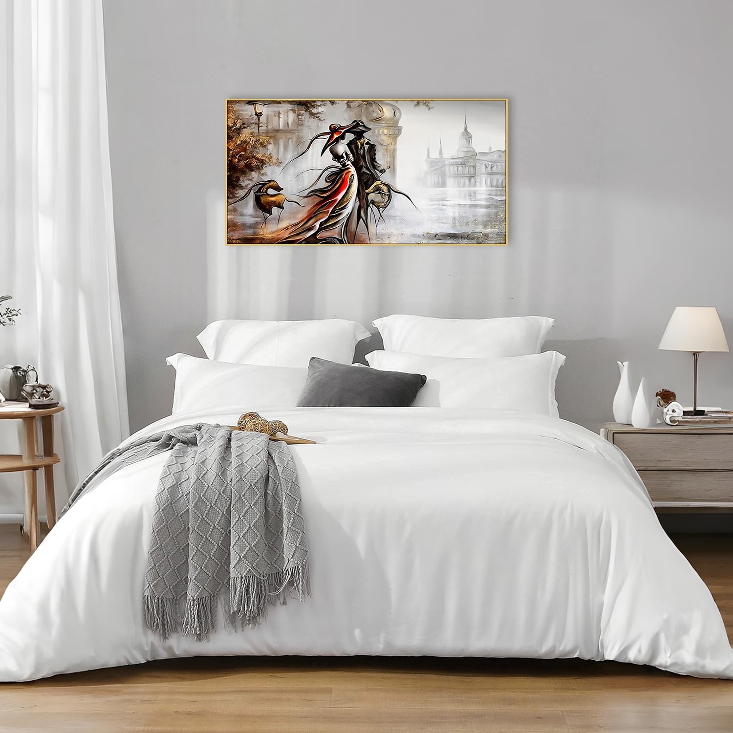 Parure de lit king size 300 fils coton égyptien avec fermeture éclair