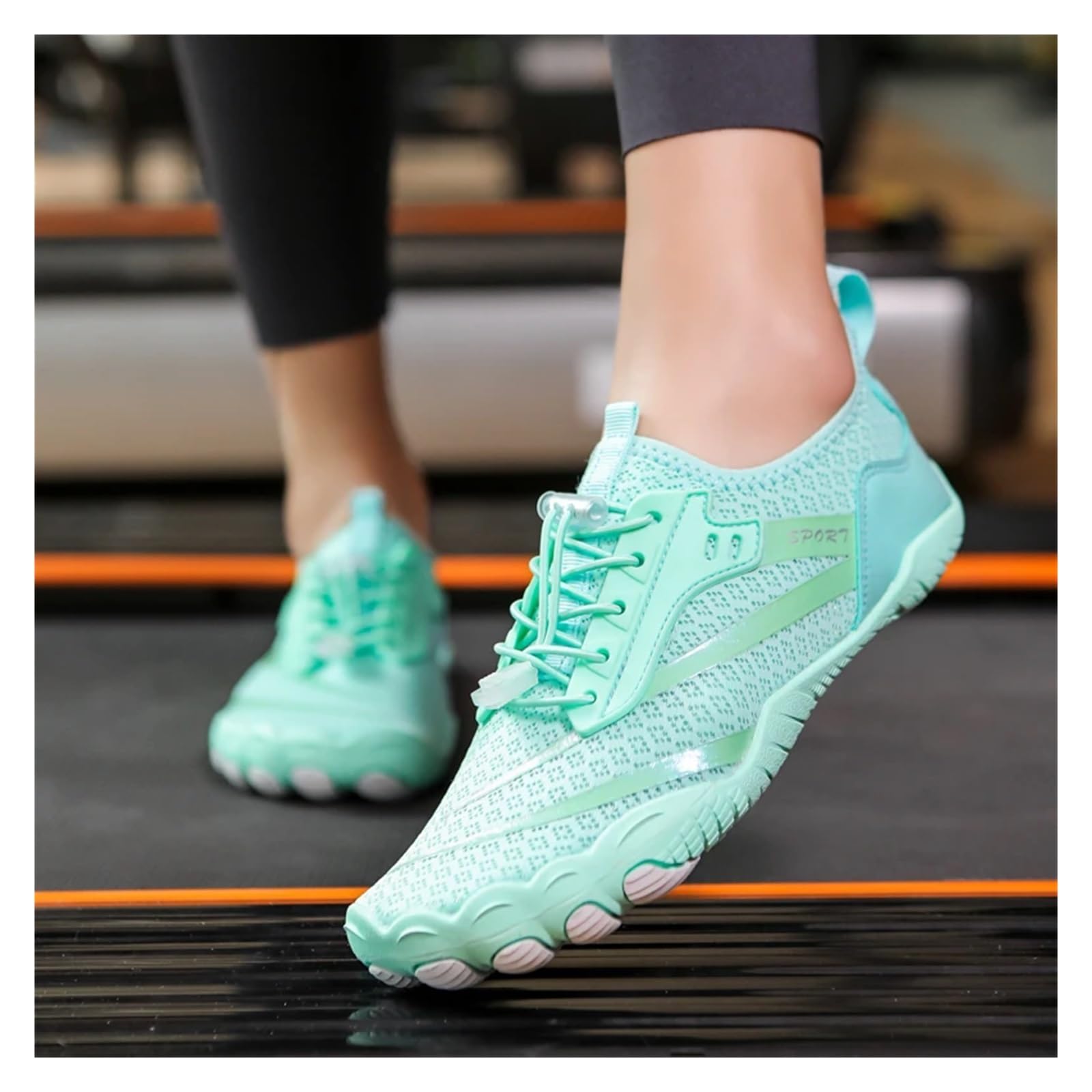 Scarpe estive ultraleggere da Uomo, Scarpe da Acqua Antiscivolo da Esterno, Scarpe da Ginnastica Traspiranti a Piedi Nudi da Donna(Gray,12)