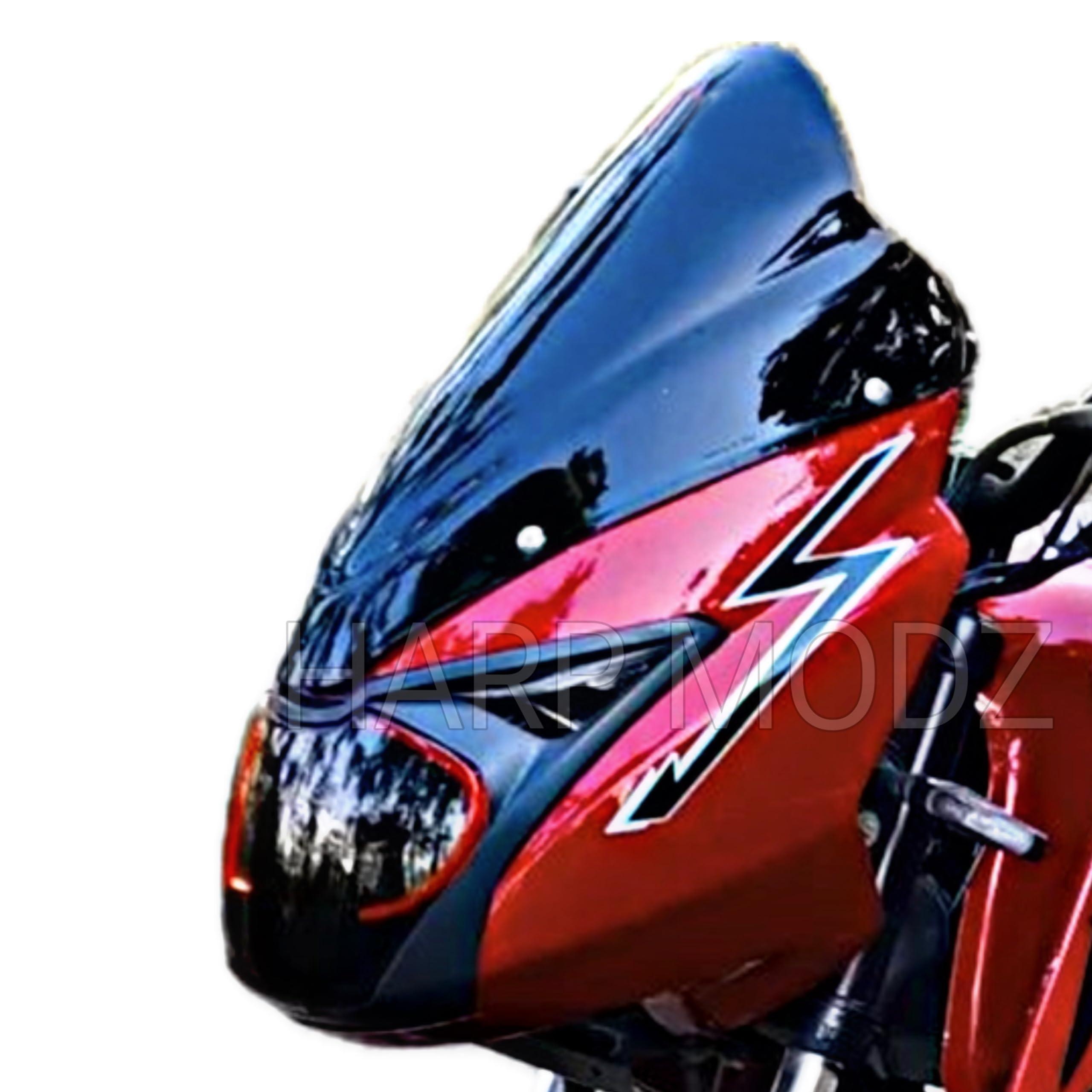 Pulsar 150 DB Visor Windshield Wind Deflector 2.0 Black