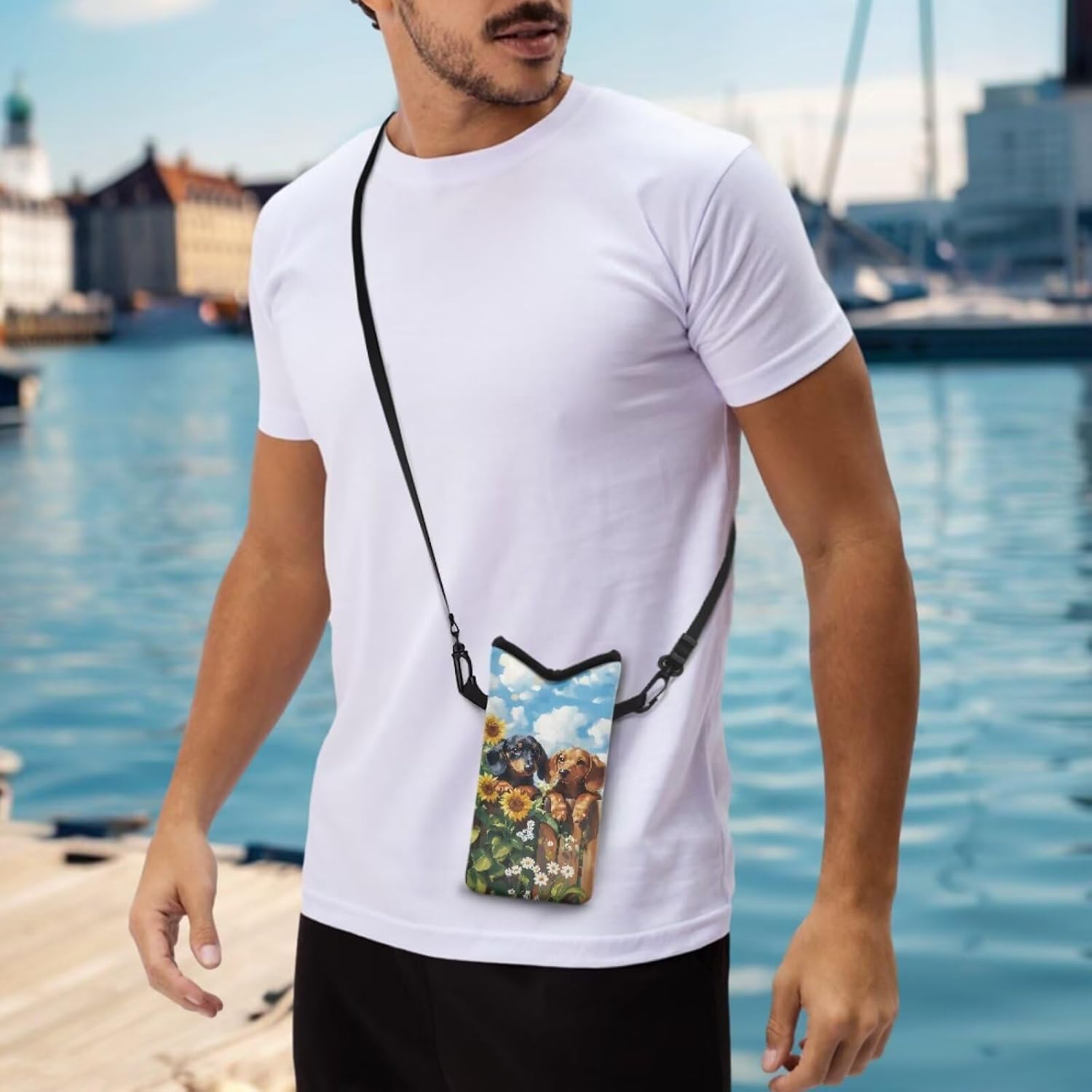 Jeiento Waterproof Crossbody Bag - Lightweight & Protective Phone Sleeve for Women - Cute Carrying Case - Image 4